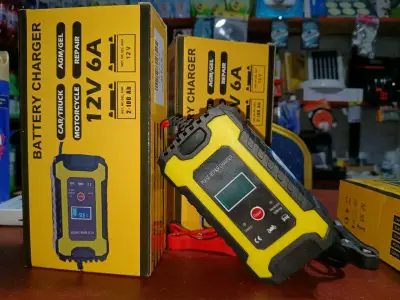 Cargador de Batería 12V 6A para Auto y Moto - miniatura 3