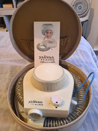 Secador de Pelo Portátil Yalivan Flair Vintage - miniatura 2