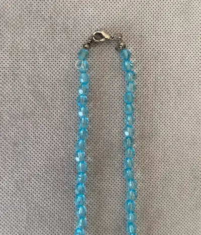 Collar de cuentas azules estilo elegante - miniatura 5