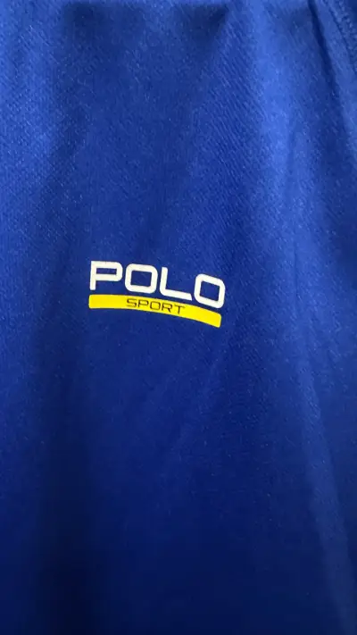 Polera deportiva azul Polo Sport para hombre - miniatura 2