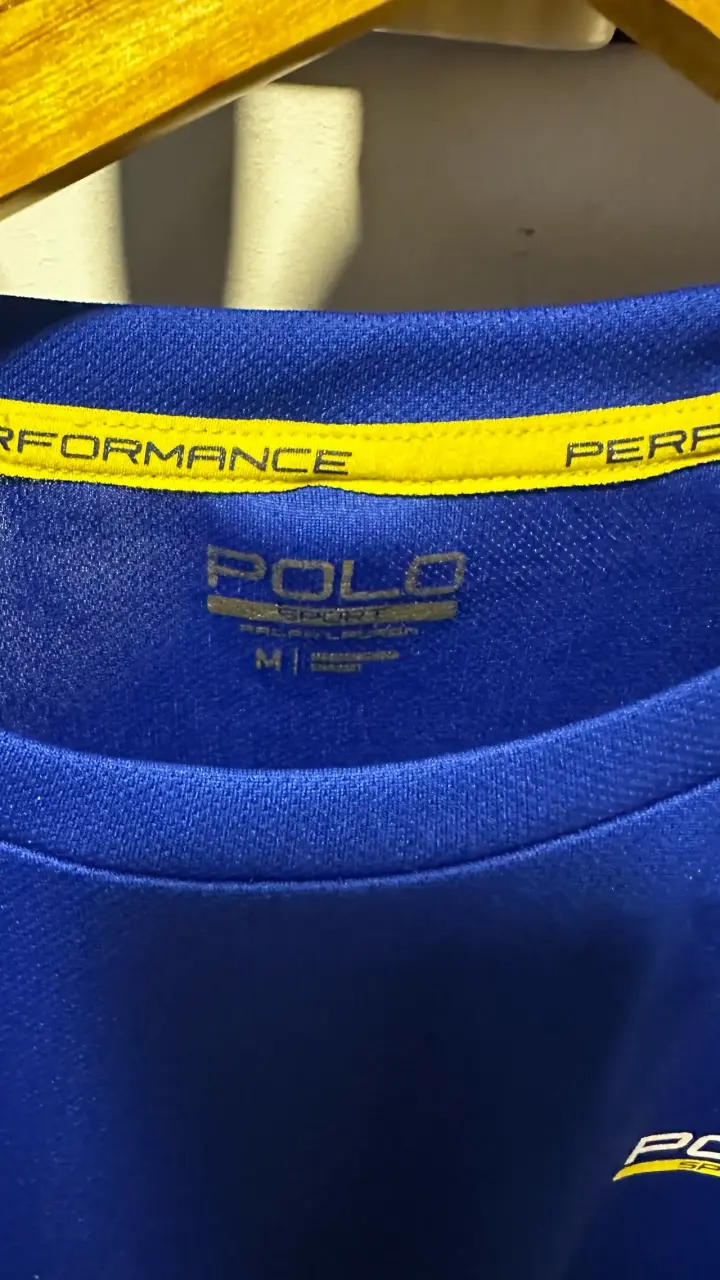 Polera deportiva azul Polo Sport para hombre - 3