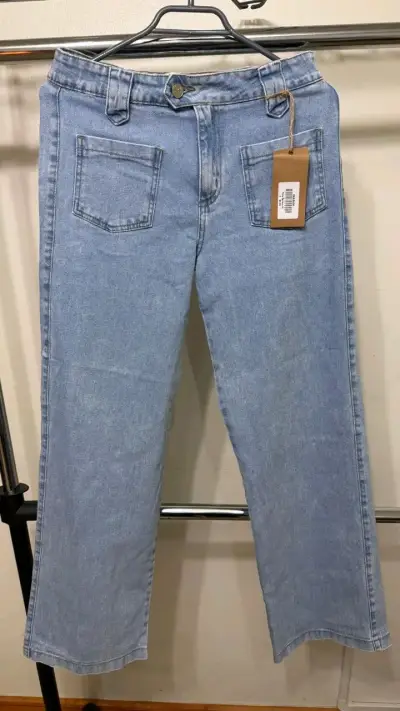 Jeans Raindoor Wide Leg — Talla 40 — NUEVO - miniatura 1