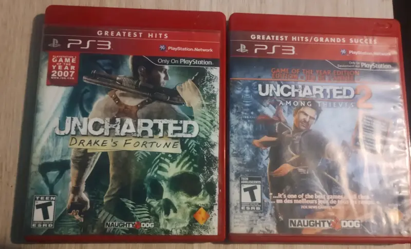 Juegos PS3 Uncharted Drake's Fortune y Among Thieves - 1