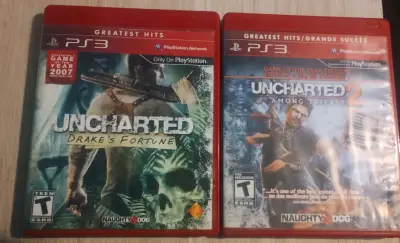 Juegos PS3 Uncharted Drake's Fortune y Among Thieves - miniatura 1