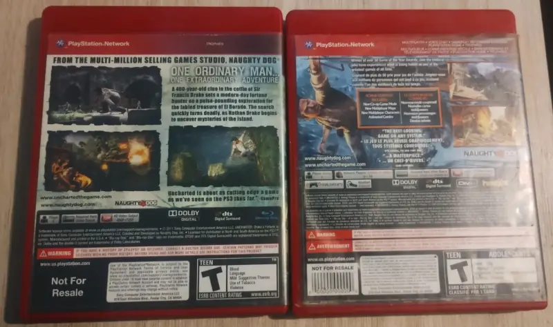 Juegos PS3 Uncharted Drake's Fortune y Among Thieves - 2