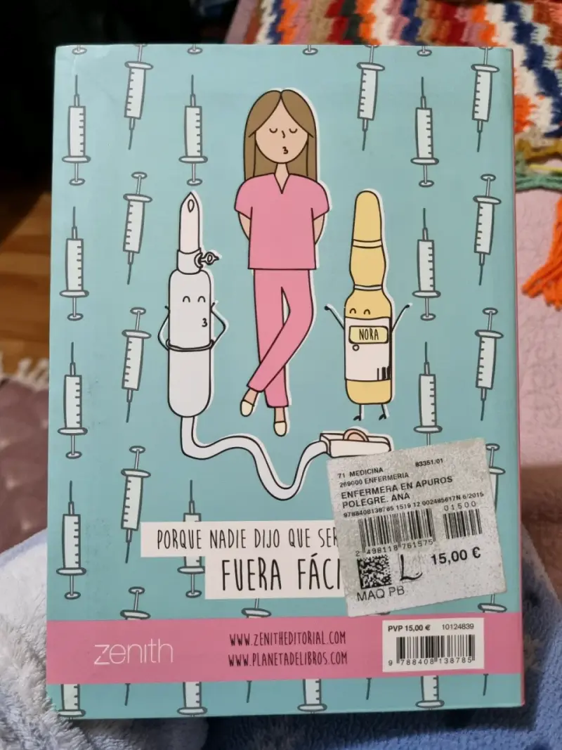 Libro Enfermera en Apuros de Ana Polegre - 2