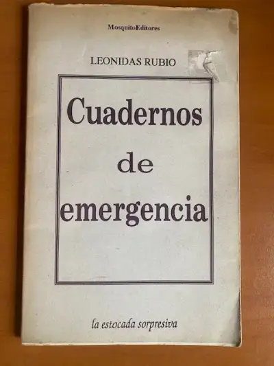 3 Libros Poesía Chilena (Jonás, Rubio, Espinoza). - miniatura 3