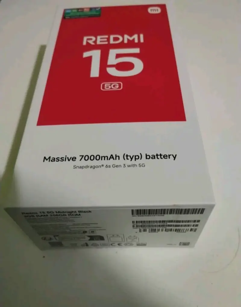 Smartphone Redmi 15 5G con batería 7000mAh - 1