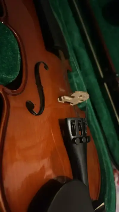 Violín acústico con estuche y arco - miniatura 2