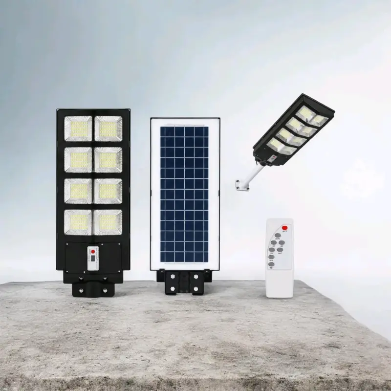 Foco Solar 400W con Control Remoto y Soporte - 3