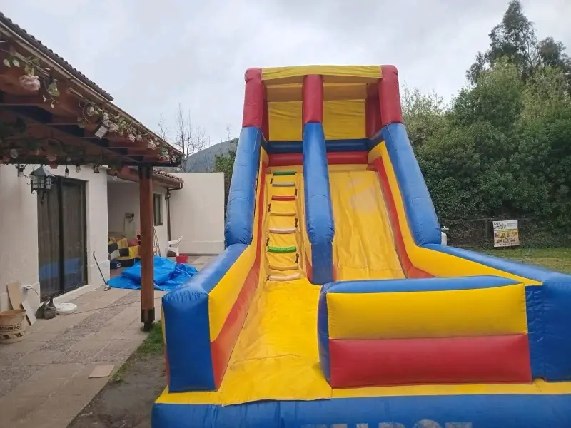 Tobogán Inflable Grande Multicolor para Niños - 2