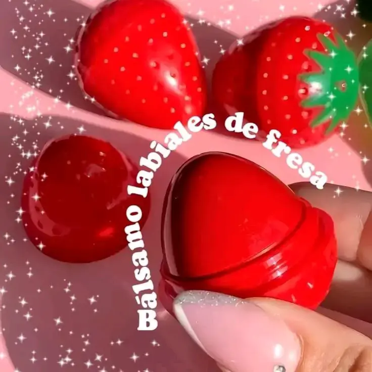 Bálsamo labial de fresa Mocalure hidratante - 2