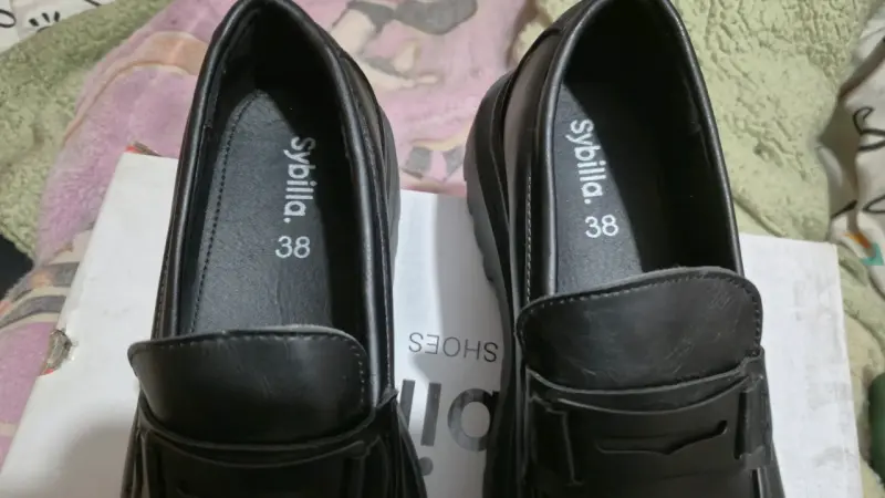 Zapatos de vestir negros Sybilla talla 38 - 4