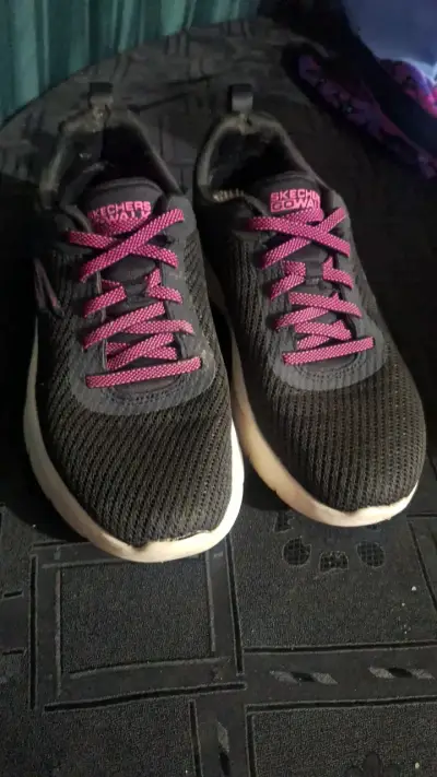 Zapatillas Skechers Go Walk Mujer Negras - miniatura 1