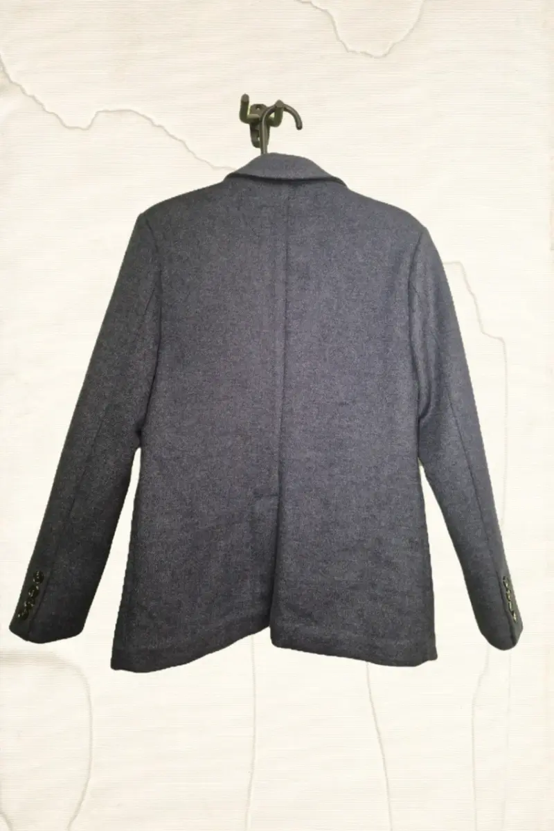 Blazer azul marino para hombre de lana - 2