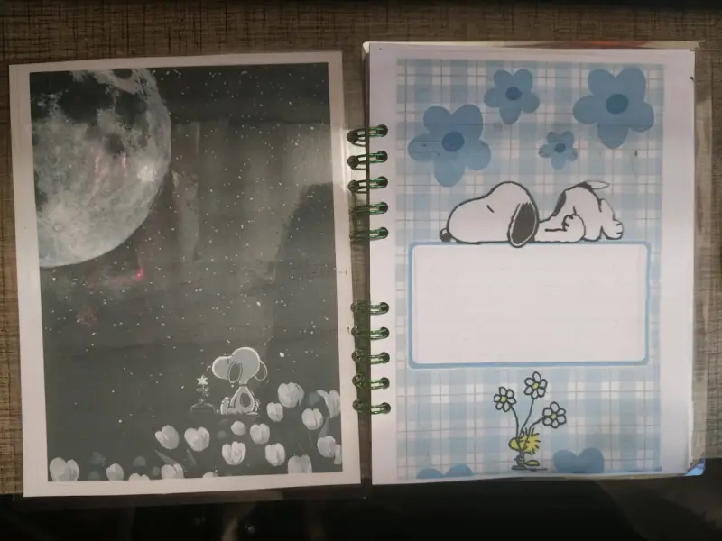 Libreta tamaño normal Snoopy - 2