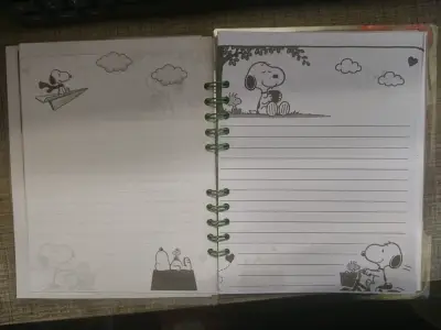 Libreta tamaño normal Snoopy - miniatura 3