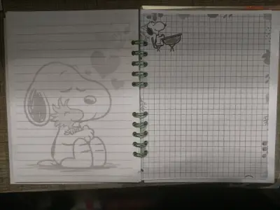 Libreta tamaño normal Snoopy - miniatura 4