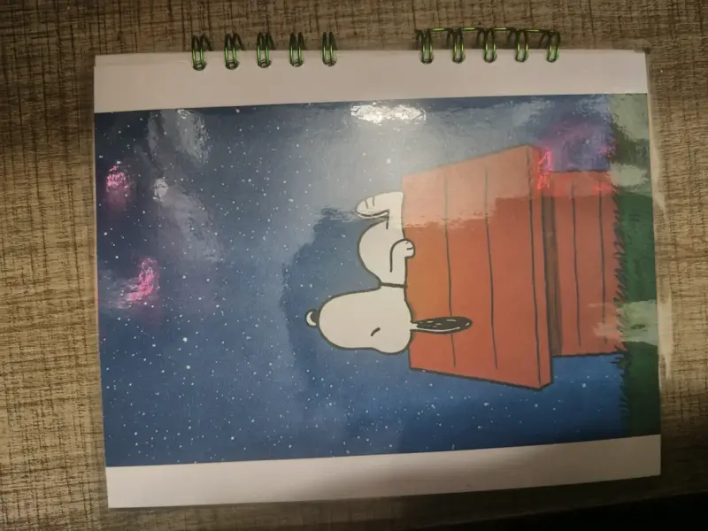 Libreta tamaño normal Snoopy - 5