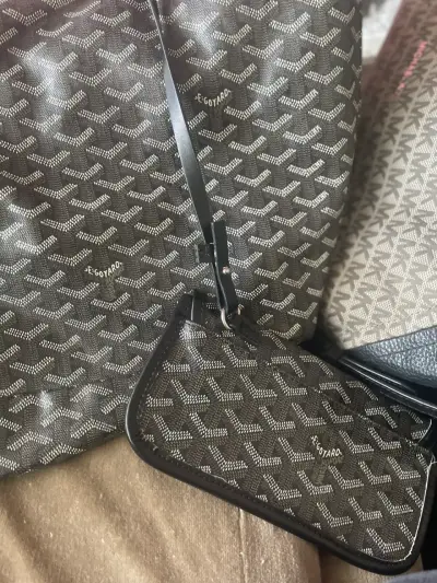 Bolso tote Goyard con monograma clásico - miniatura 2