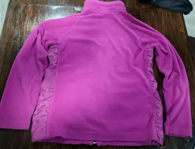 Chaqueta polar fucsia Reebok para mujer - miniatura 2