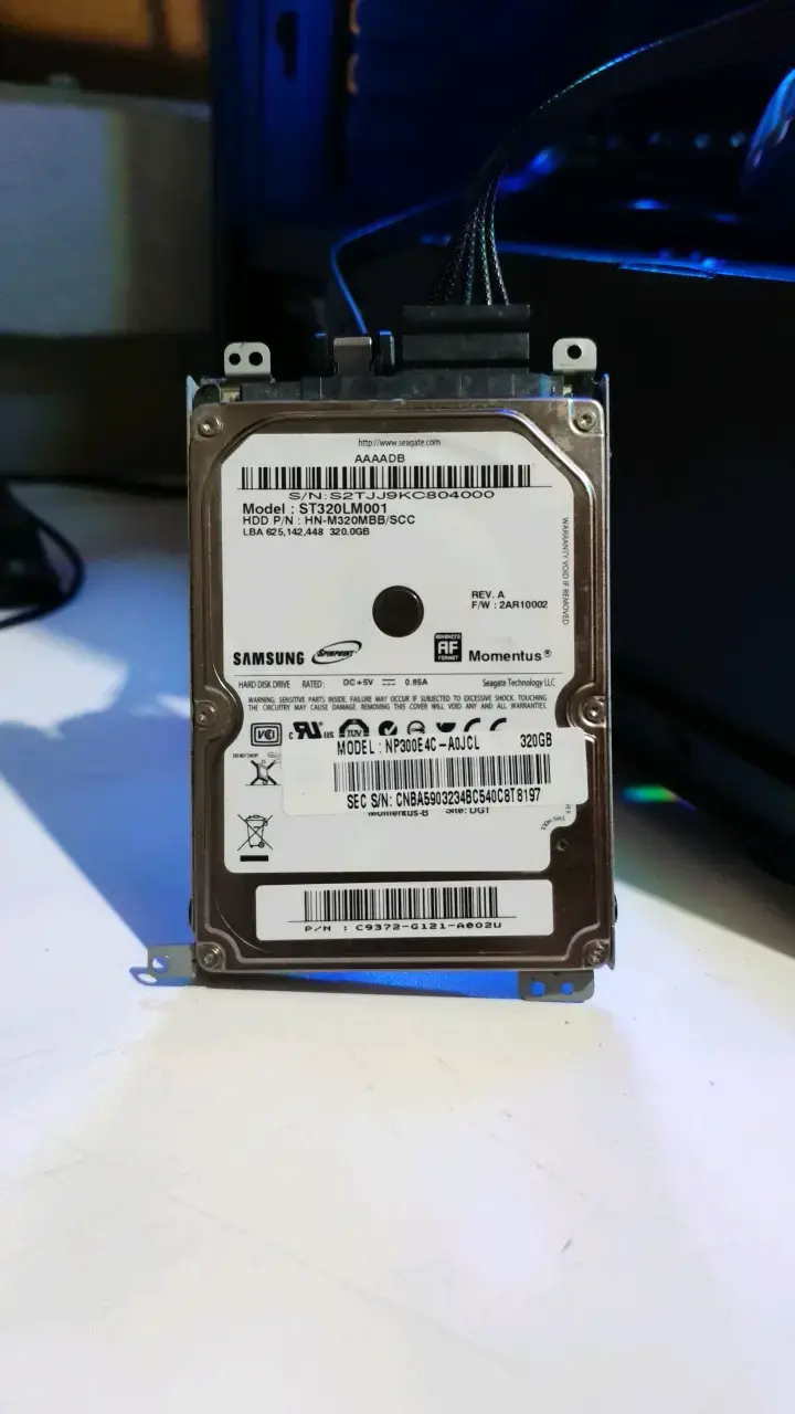 HDD Samsung 320GB SATA 2.5" - 1