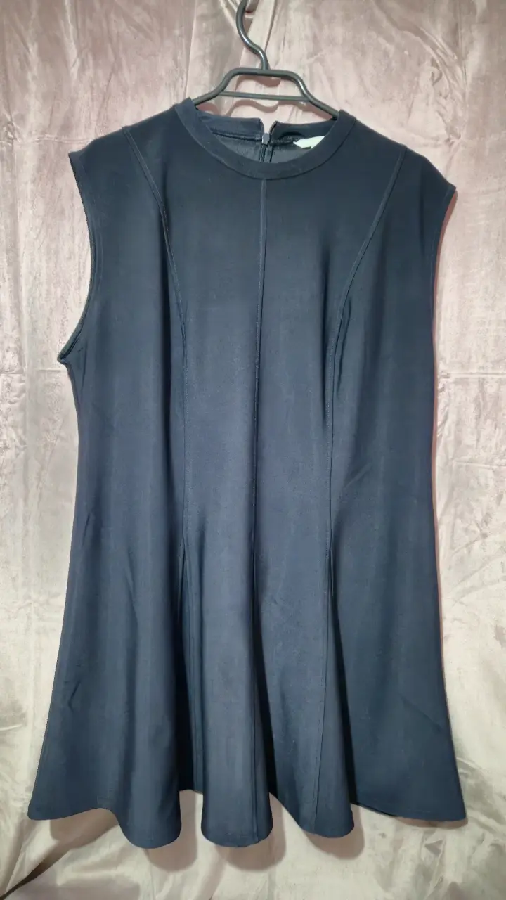 Vestido azul marino sin mangas elegante H&M - XL