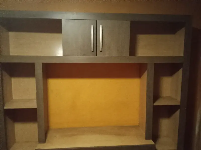 Mueble de Entretenimiento de Madera para Sala - 3
