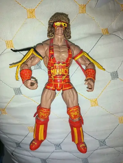Figura de acción Ultimate Maniacs vintage WWE - miniatura 1