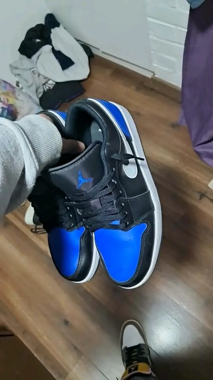 Jordan 1 Low Azules Originales - 2