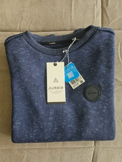 SWEATER AUSSIE AZUL MARINO – TALLA 10 - miniatura 2