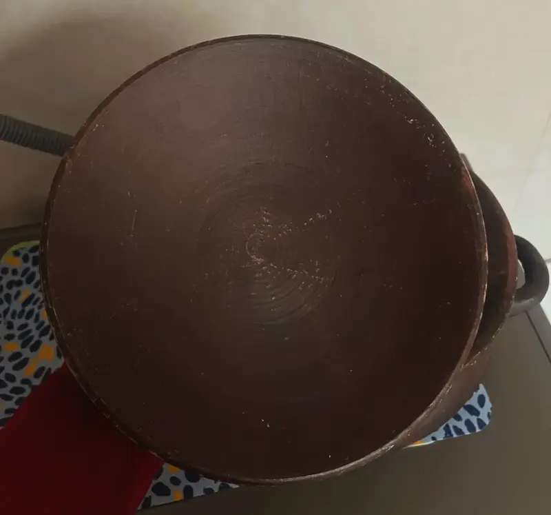 Olla de greda con tapa para cocina tradicional - 3