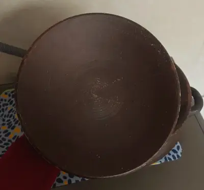Olla de greda con tapa para cocina tradicional - miniatura 3
