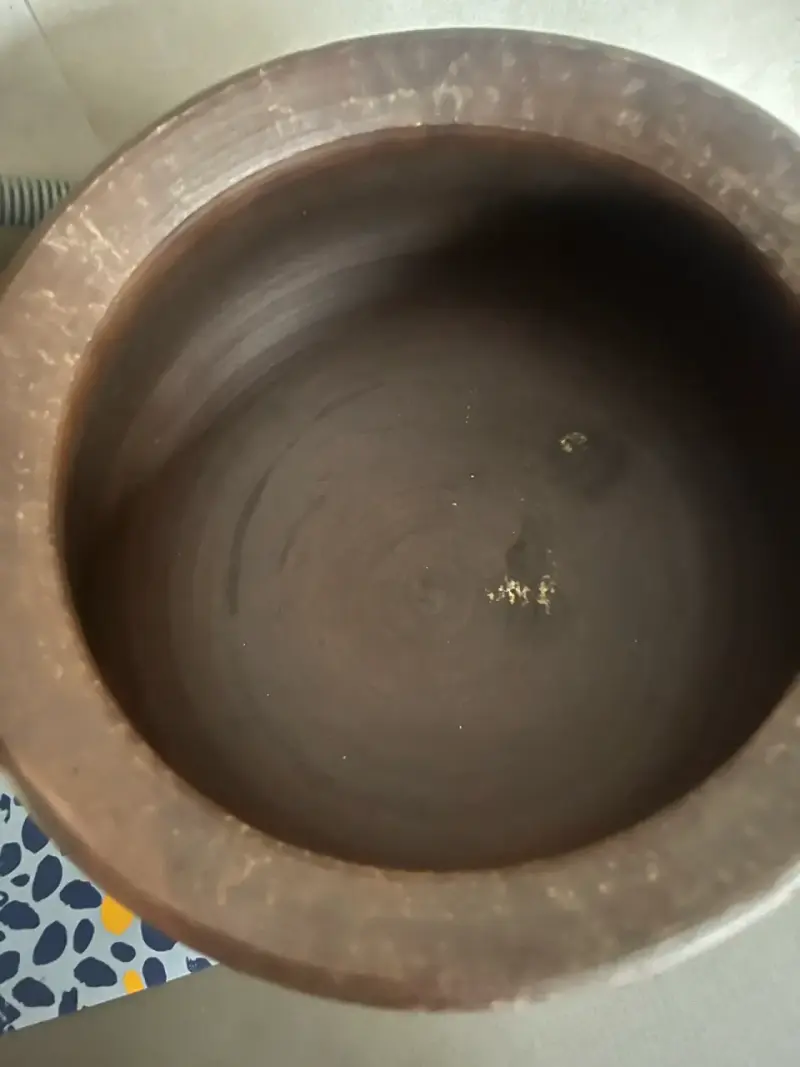 Olla de greda con tapa para cocina tradicional - 4