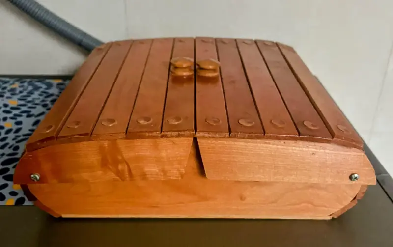 Cajón de Madera para Pan con Tapa Deslizante - 2