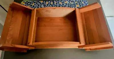 Cajón de Madera para Pan con Tapa Deslizante - miniatura 4