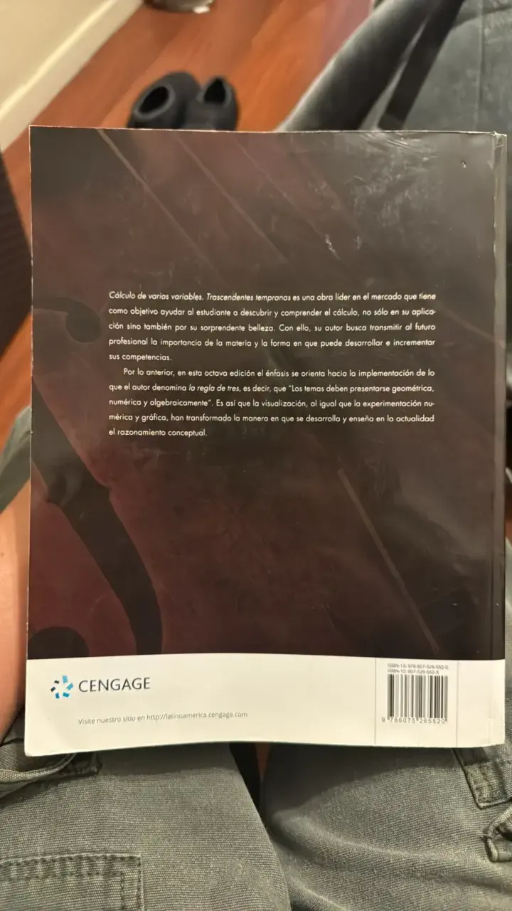 Libro Cálculo de Varias Variables Octava Edición - 2