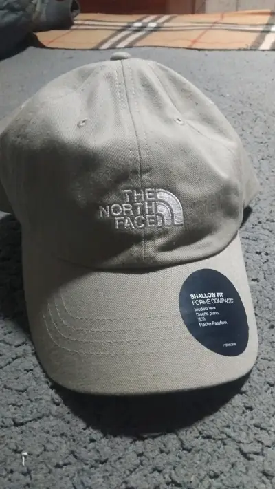 Gorra The North Face gris claro ajustable - miniatura 3