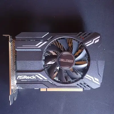 Amd Radeon Rx 6400 4gb Gddr6 Asrock Challenger - miniatura 2