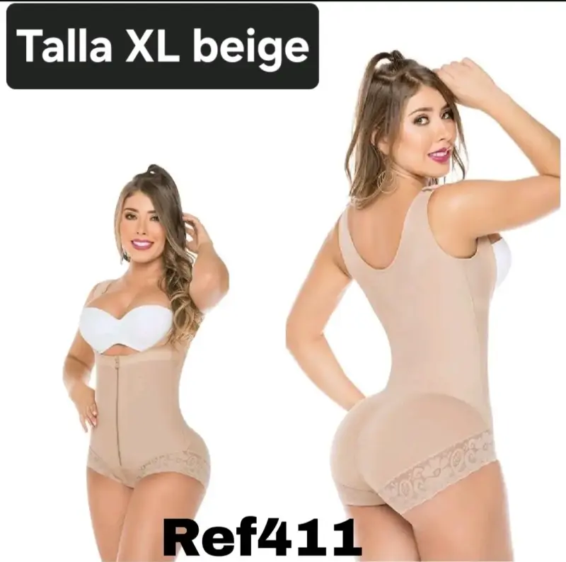 Fajas  moldeadora beige talla XL Salomé - 2