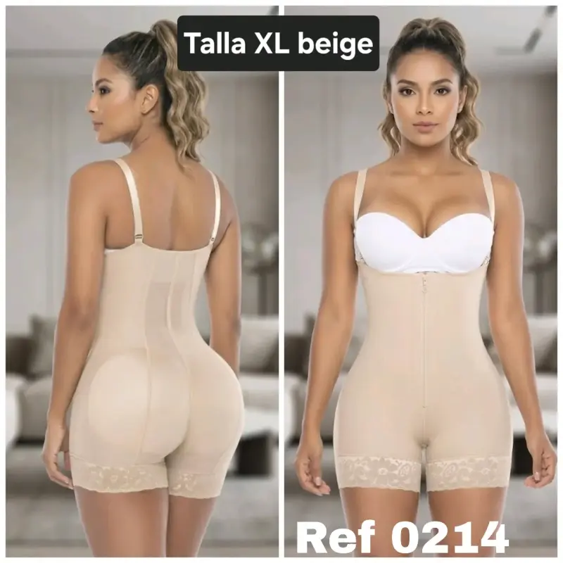 Fajas  moldeadora beige talla XL Salomé - 4