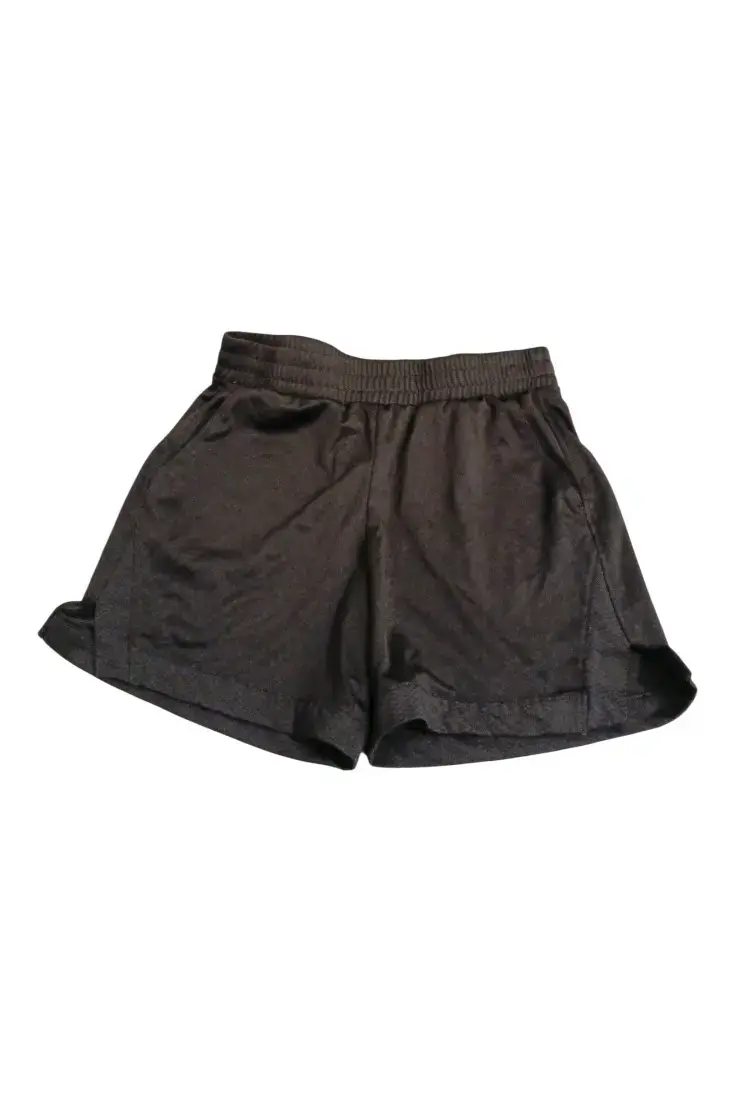 Shorts deportivos negros para mujer