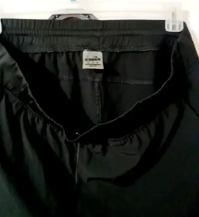 Pantalones deportivosXL negro Diadora con bolsillo - miniatura 2