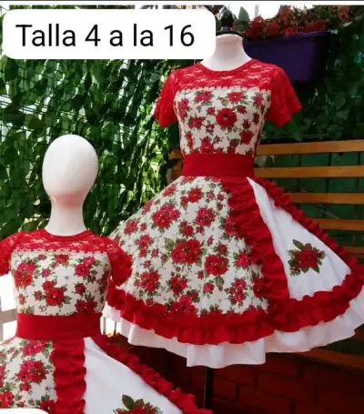 Vestidos de chinita - miniatura 2
