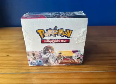 Pokémon Paldea Evolved booster box ingles - miniatura 2