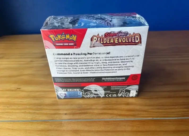 Pokémon Paldea Evolved booster box ingles - 5