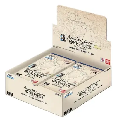 One Piece Anime 25th Collection booster box - miniatura 1