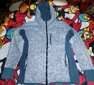 Polar Geológica Gris con Capucha Geolonger Talla L - miniatura 1