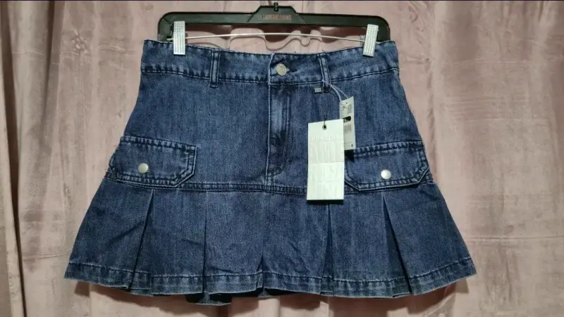 Falda de mezclilla azul AMERICANINO - L - 1