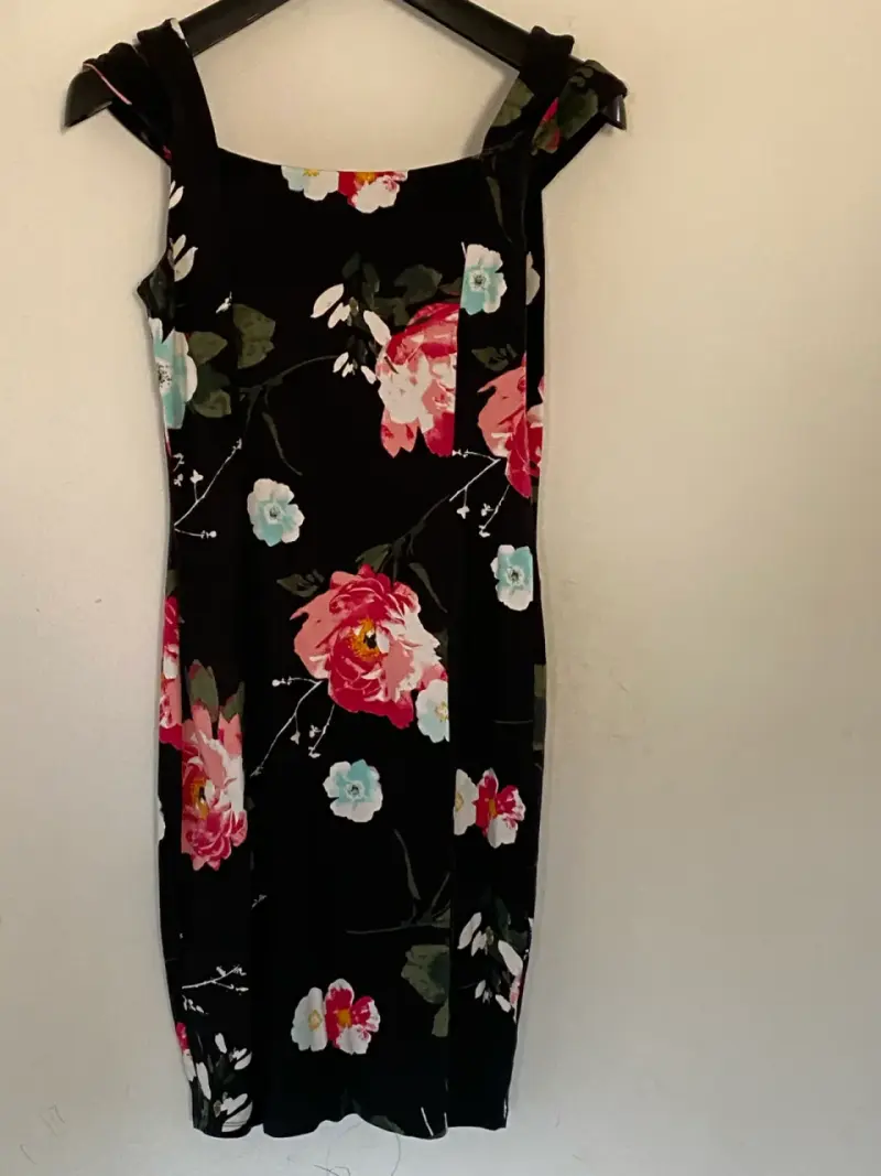 Vestido floral negro Guess para mujer - 2
